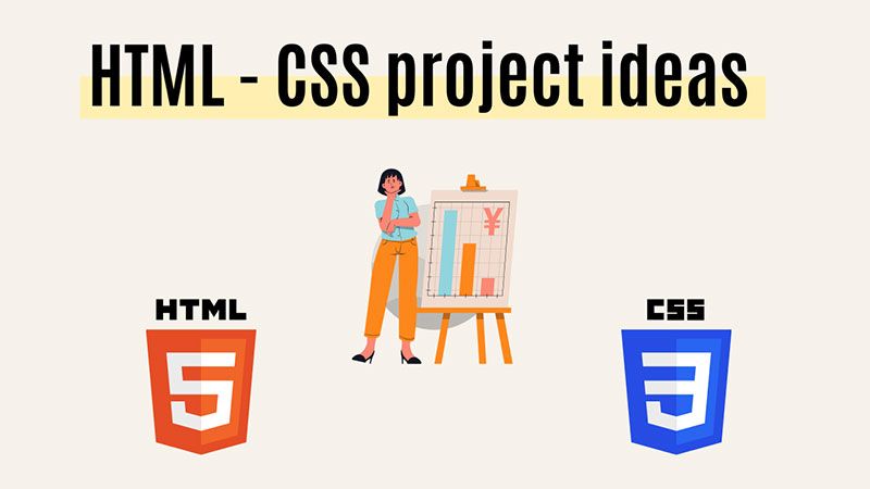 5 پروژه تمرینی با HTML,CSS